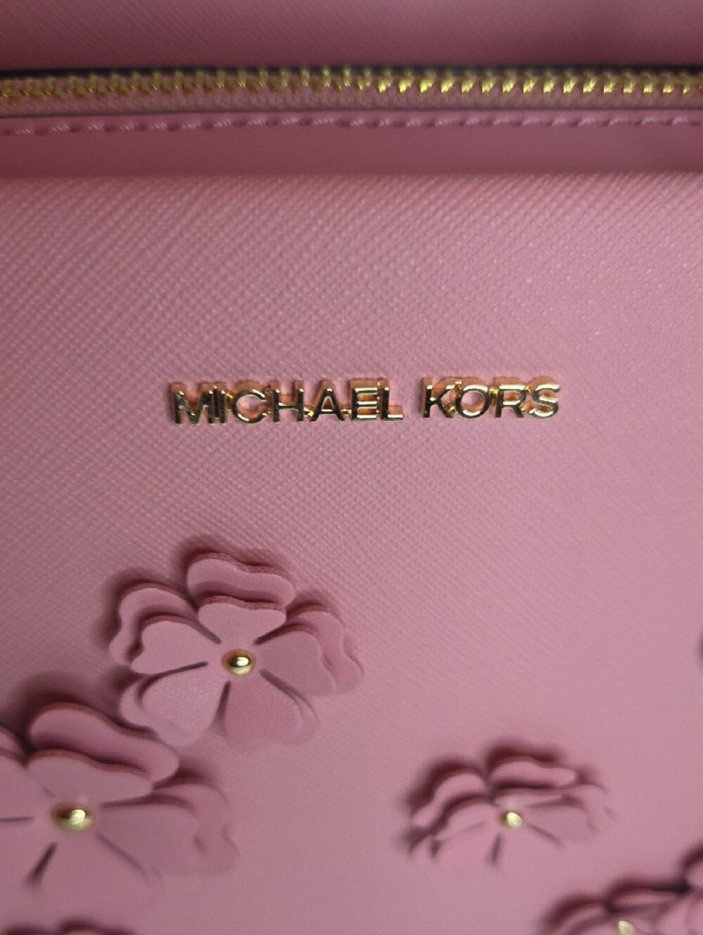 Michael Kors Marilyn Small Leather Satchel Bag - Picture 3 of 10